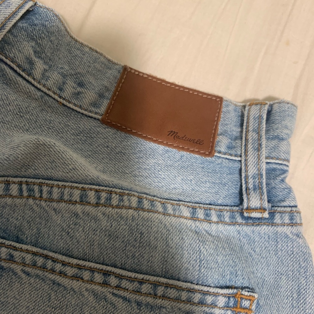 PERFECT CONDITION worn 1x madewell mom jeans - Picture 6 of 7